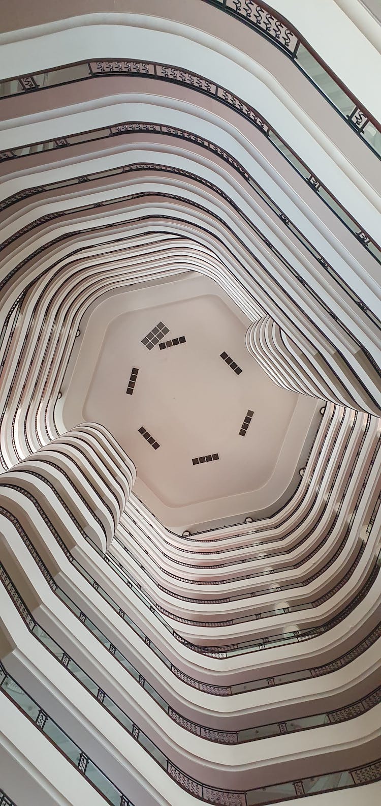 Interior Of Atlanta Marriott Marquis In Atlanta, Georgia