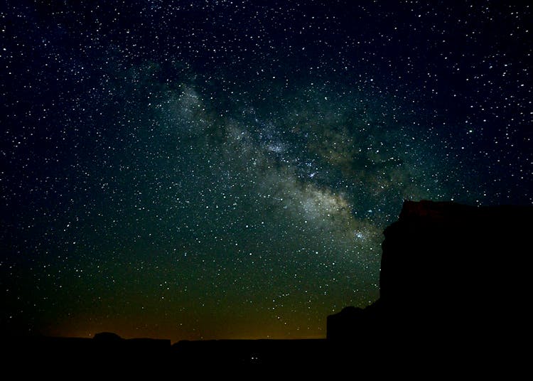 Milky Way Next To Mitchell Mesa