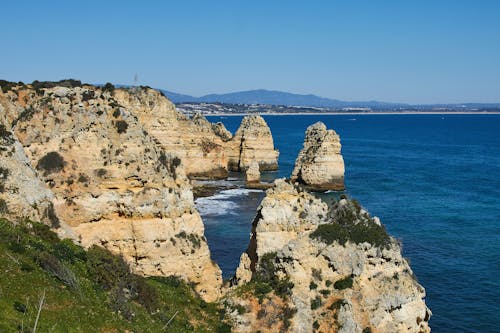 Sea adn Rocky Coastline 