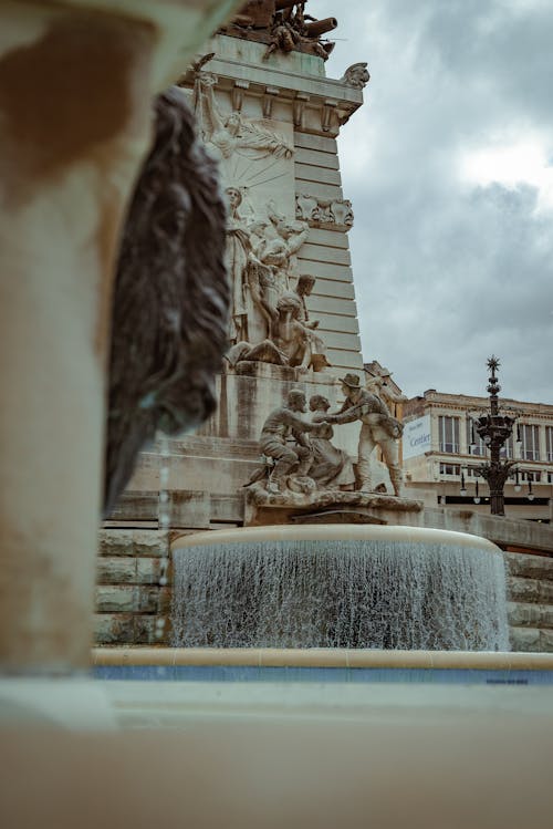 Fotobanka s bezplatnými fotkami na tému architektúra, fontána, indianapolis