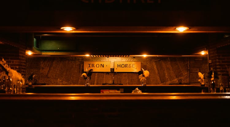 Empty Bar Counter 