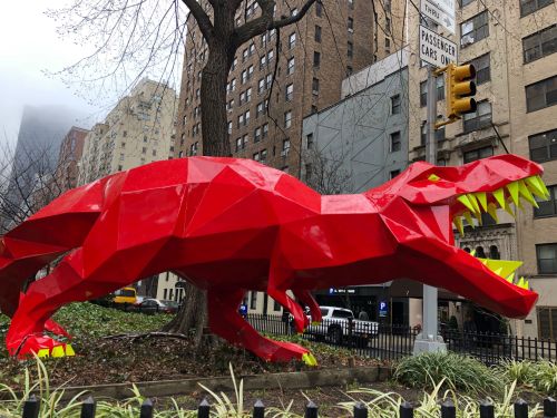 Free stock photo of dinosaur, new york city, sculpture Stock Photo