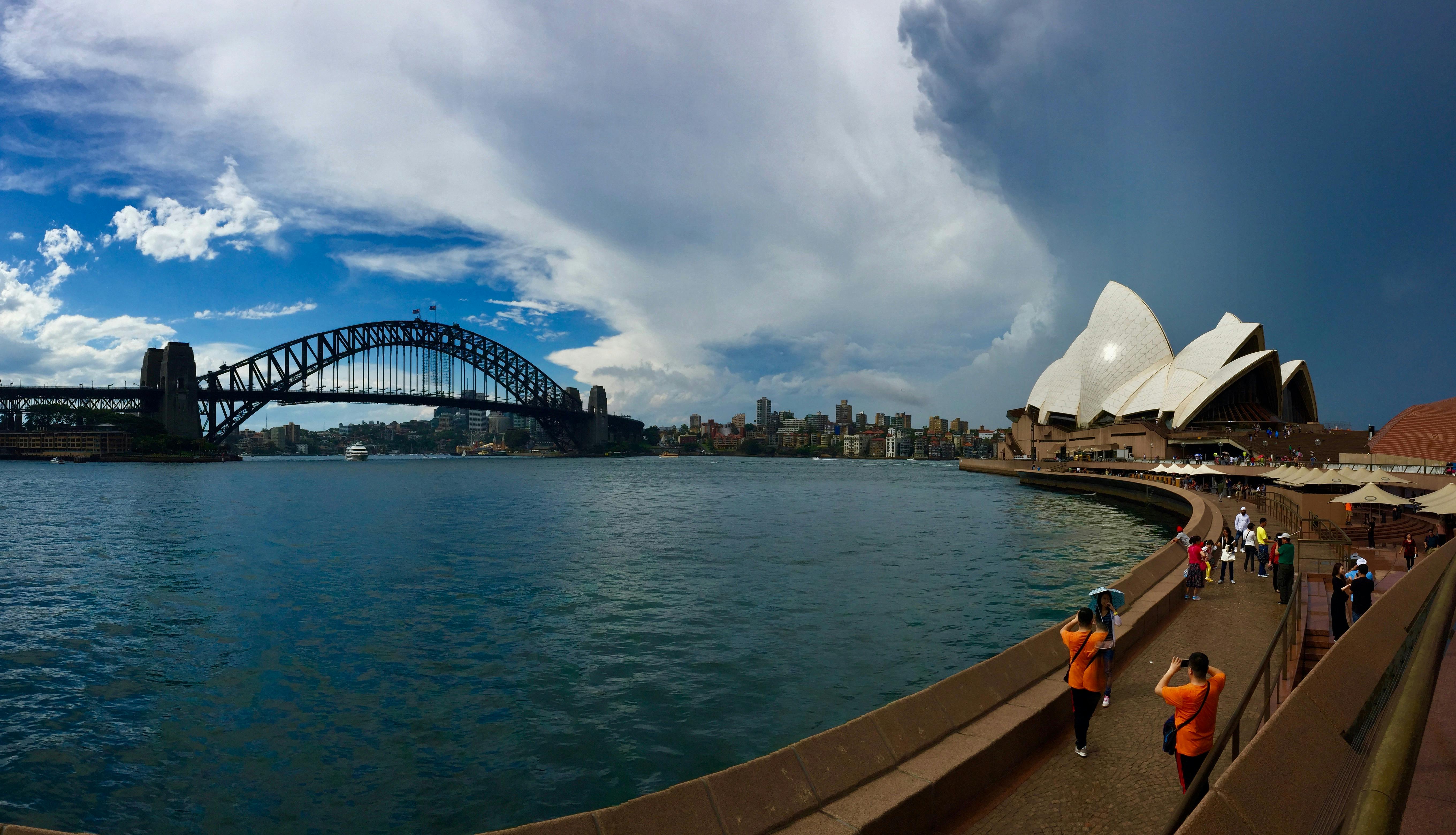 Free stock photo of Harbour bridge, sydney, sydney opera house