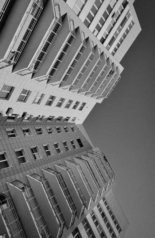 Low Angle Shot of an Apartment Building