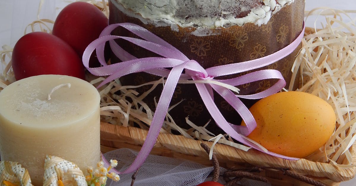 How to hang a door wreath with ribbon