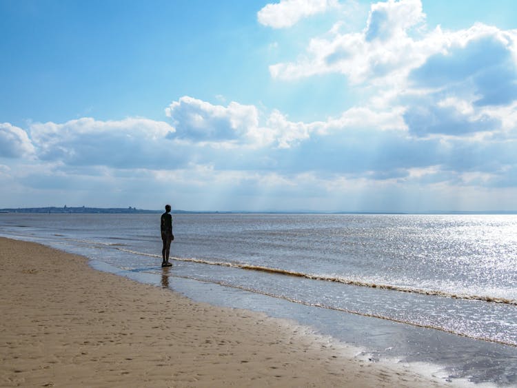 Statue On Shore