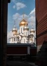 Church from the alleyway