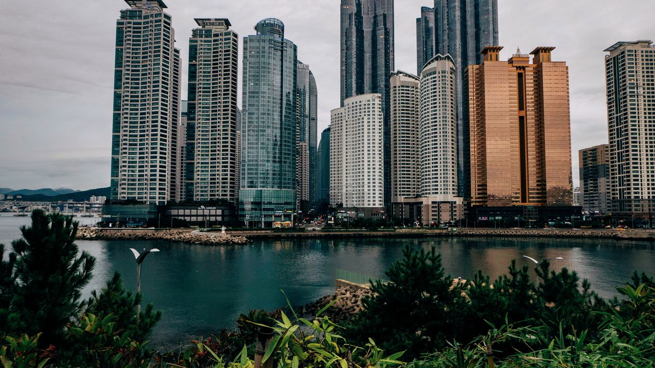 Busan, South Korea skyline