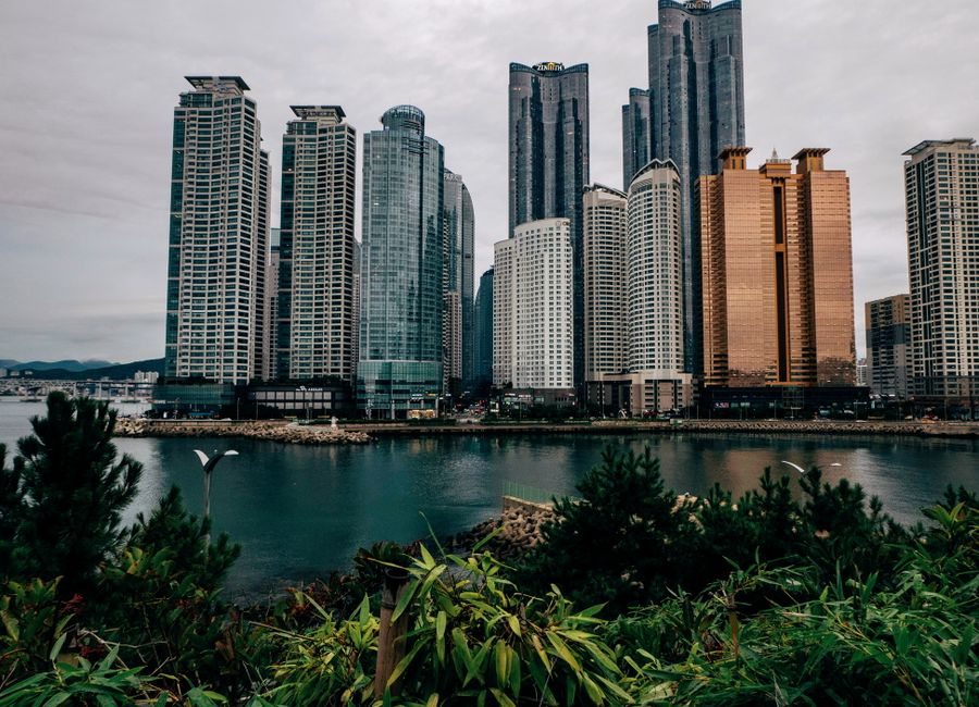 Busan, South Korea — skyline and landmarks · stay connected with a Busan eSIM from My Holiday SIM