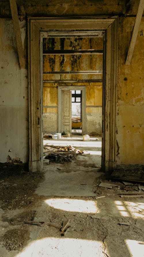 Základová fotografie zdarma na téma budova, dveře, interiér
