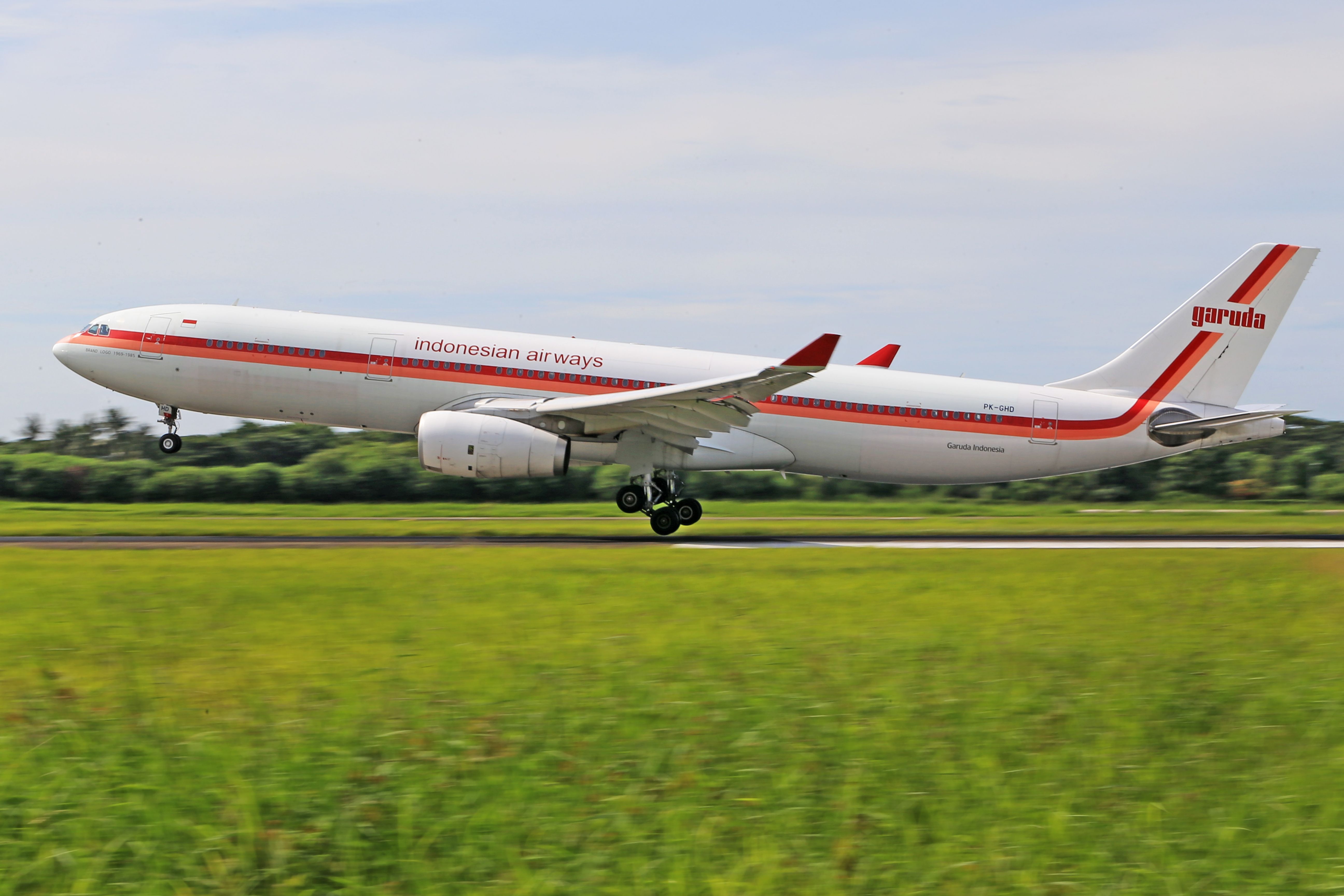 Airplane Taking off from a Runway