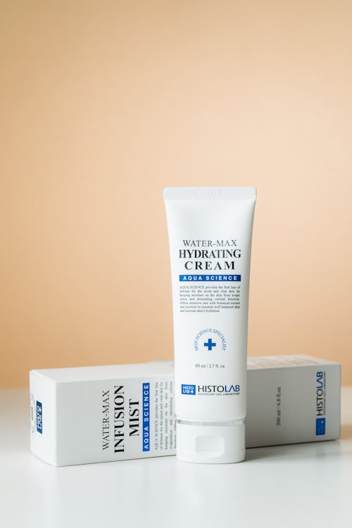 Skin Care Product on Plastic Tube