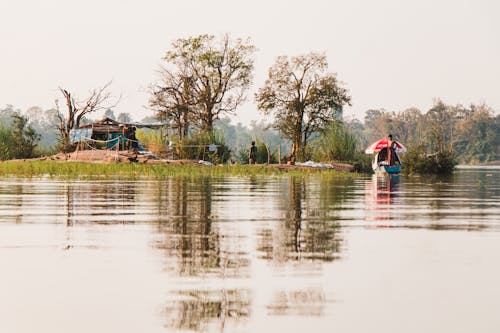 Kostenloses Stock Foto zu boot, draußen, fluss