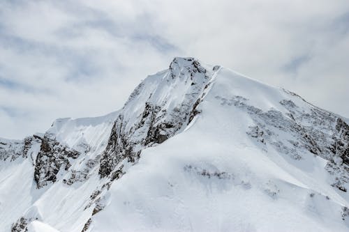 Mountain Covered with Snow