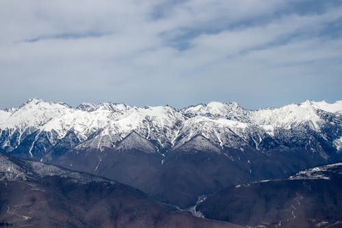 Mountains Covered with Snow