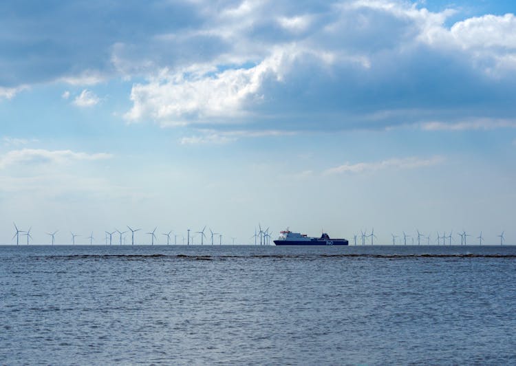 Ferry & Windfarm