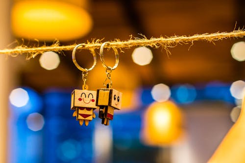 Free Shallow Focus Photography of Keychains Stock Photo