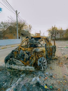 Brown Wooden Cart on Snow Covered Ground