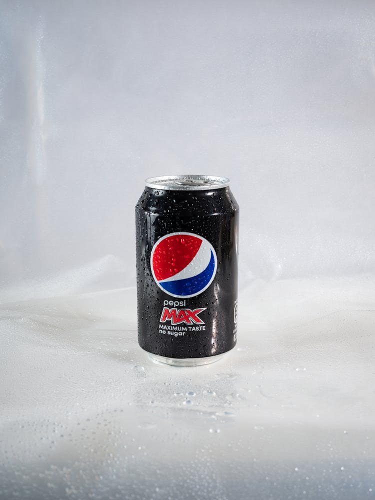 Photo Of A Can Of Pepsi