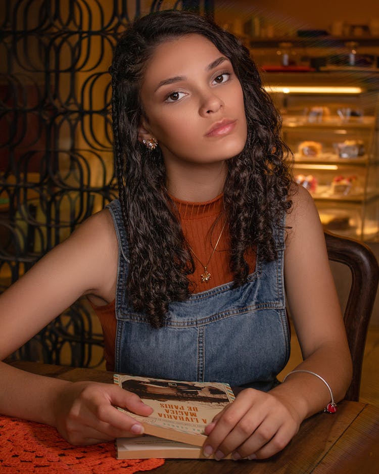 Portrait Of A Woman With A Book