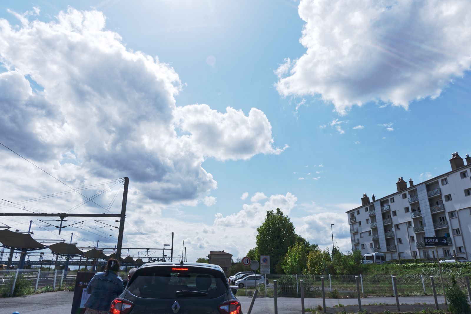 Un ciel de gare