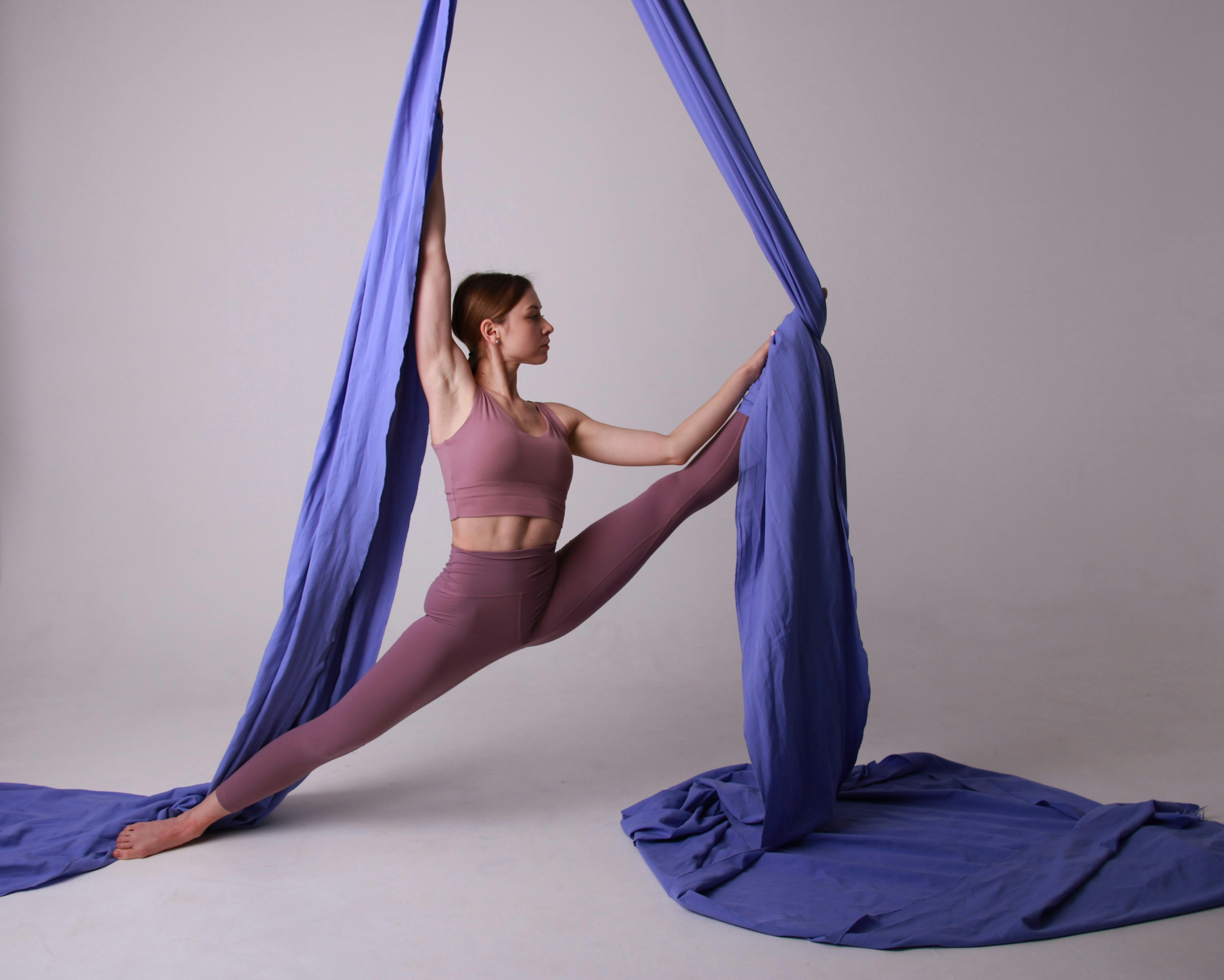 What is aerial yoga?