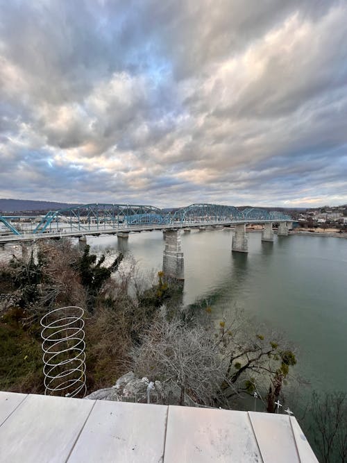 Free stock photo of bridge, skyline, water