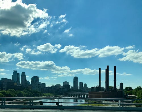 Free stock photo of city skyline, downtown