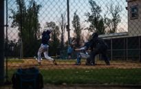 Kids Playing Baseball