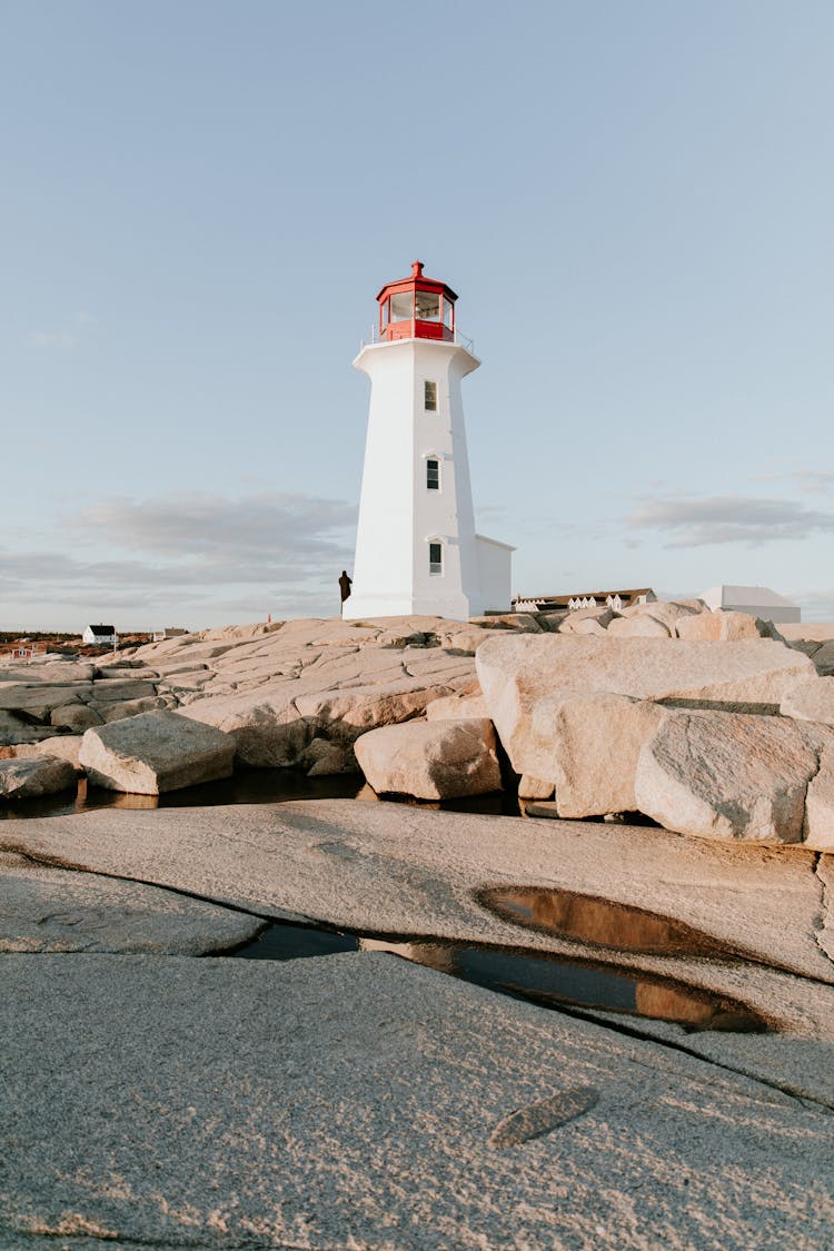 Lighthouse In Peggys Cove, Canada