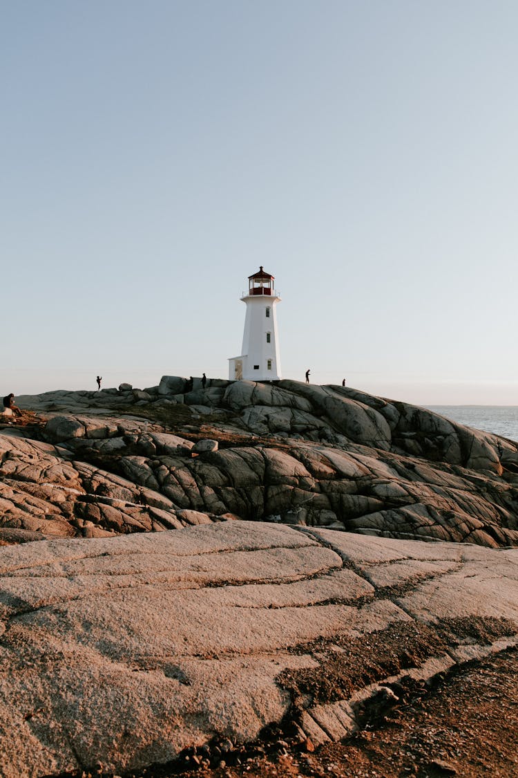 Lighthouse In Peggys Cove, Canada