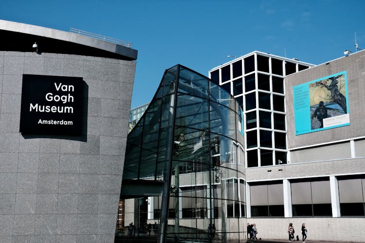 The Van Gogh Museum In Amsterdam, Netherlands