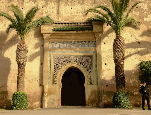 moroccandoor, イスラム建築, オールドドアの無料の写真素材