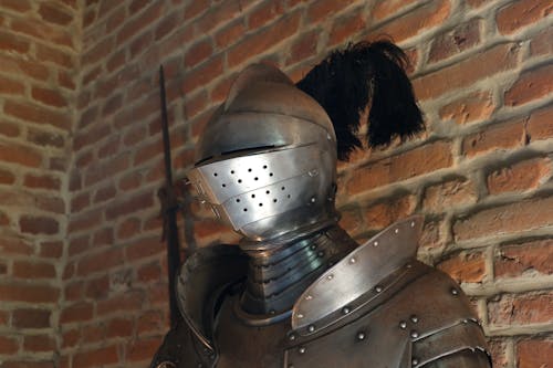 Free Close-up Photo of a Medieval Armor  Stock Photo