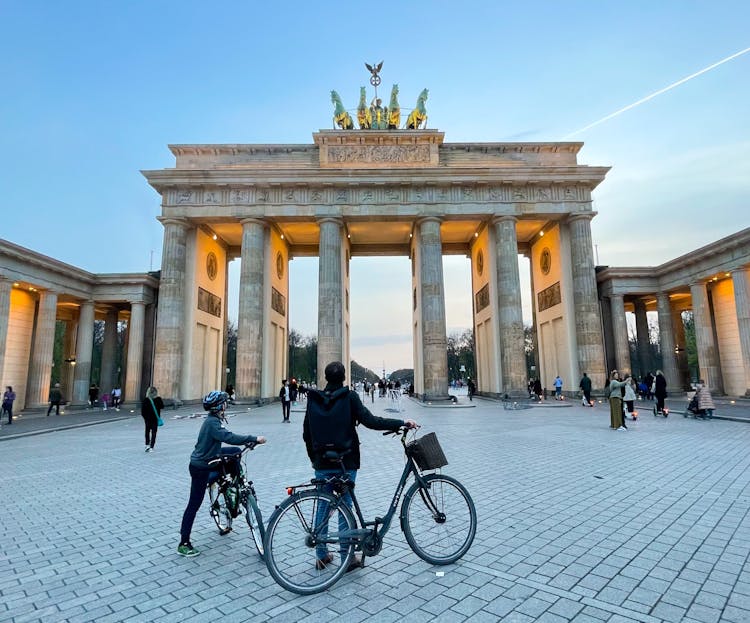 The Brandenburg Gate In Berlin