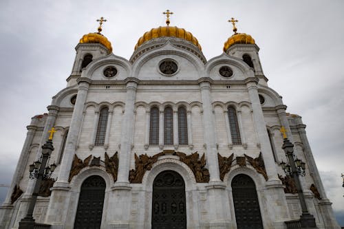 东正教教堂, 低角度拍攝, 俄國 的 免费素材图片