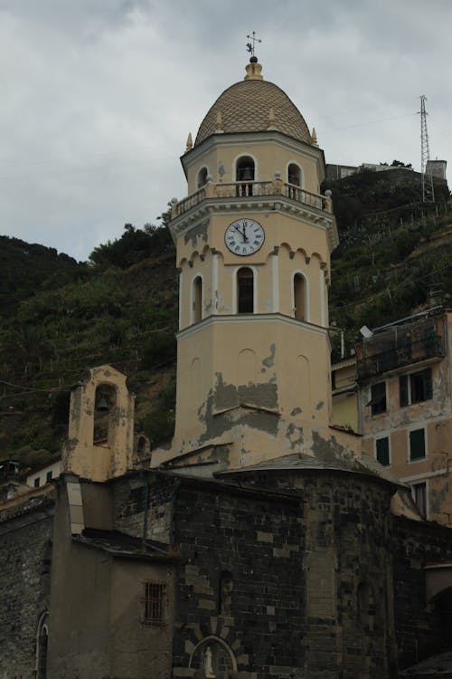 Bell Tower of St. Margaret of Antioch in Vernazza, Italy