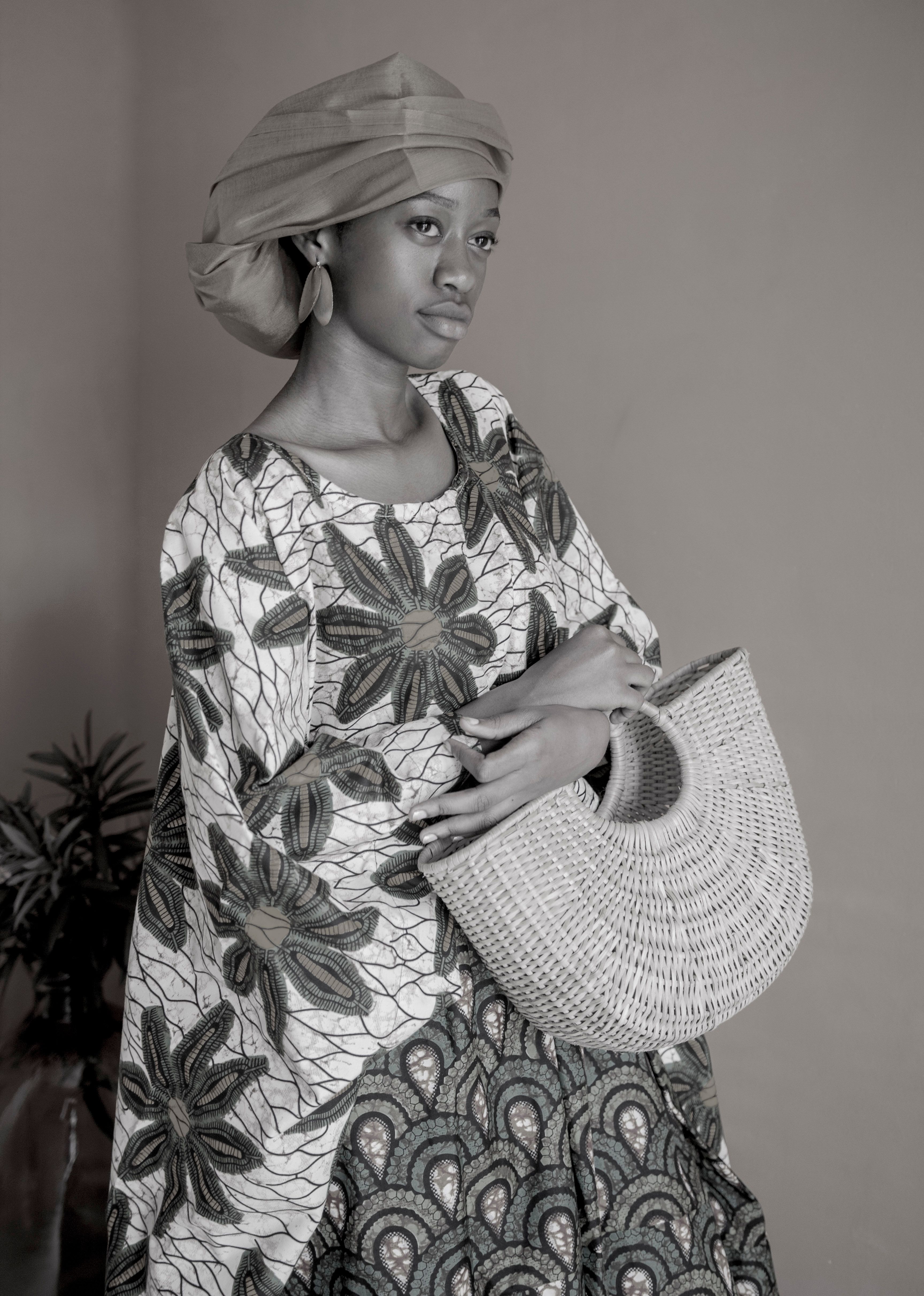 Black and White Photo of a Woman Wearing Headscarf · Free Stock Photo