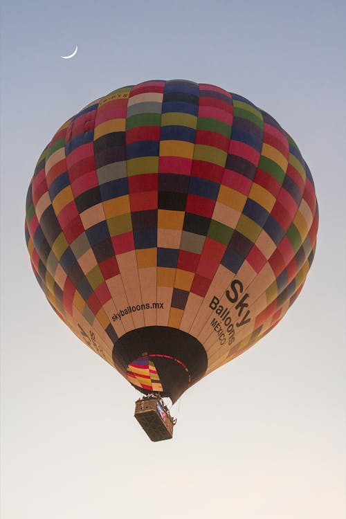 Colorful Hot Air Balloon in the Sky