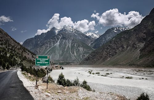 Road Near Mountains