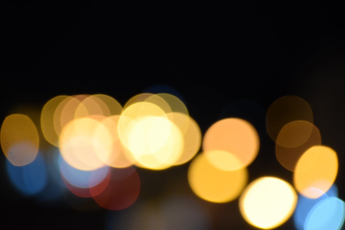 Gratis stockfoto met bokeh, donker, lampen