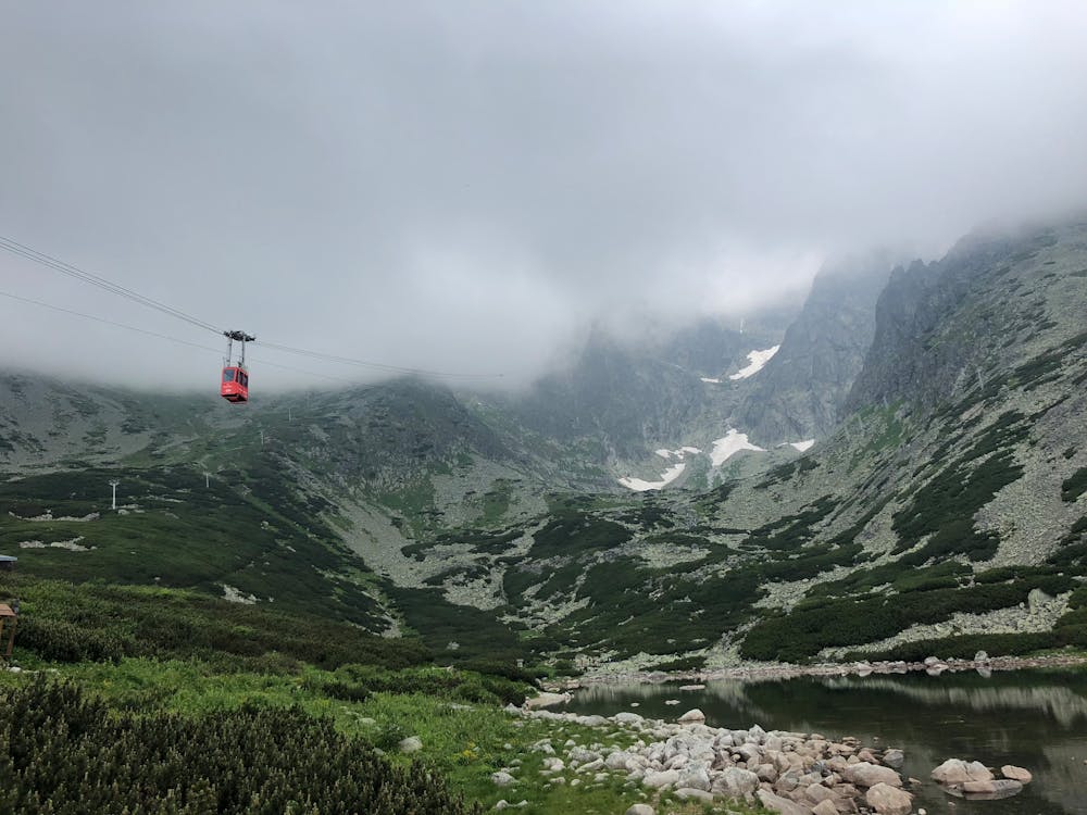 Green and Gray Mountain