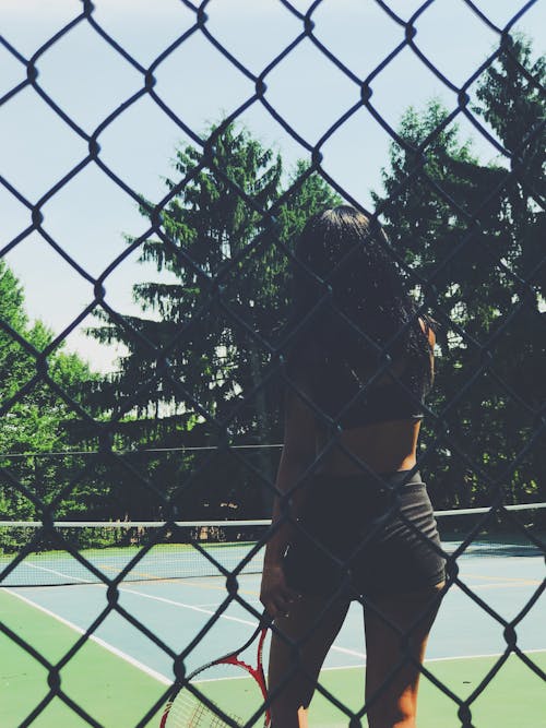 Free stock photo of black girl fitness, black girl playing tennis, black woman Stock Photo