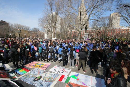 People doing a Protest 