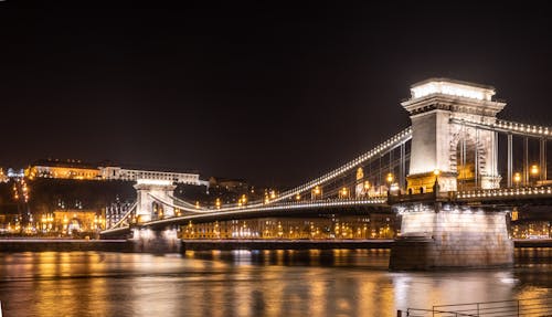 Kostenloses Stock Foto zu beleuchtet, beleuchtung, budapest