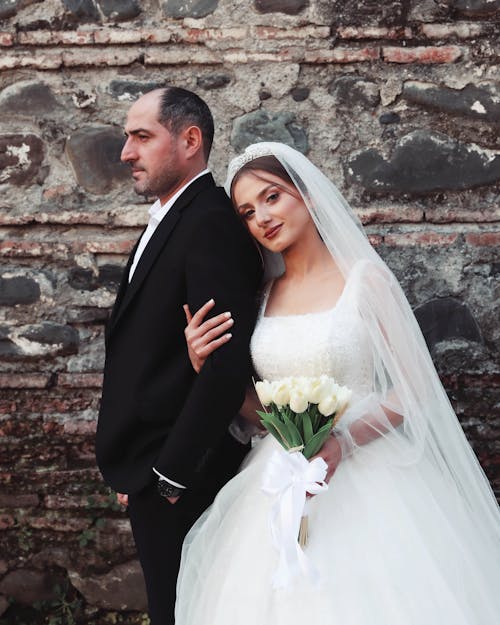 Fotos de stock gratuitas de amor, fotografía de boda, hombre barbudo