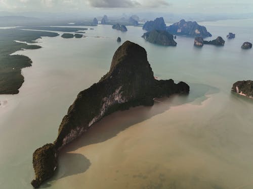 Vue Aérienne Des îles Et îlots