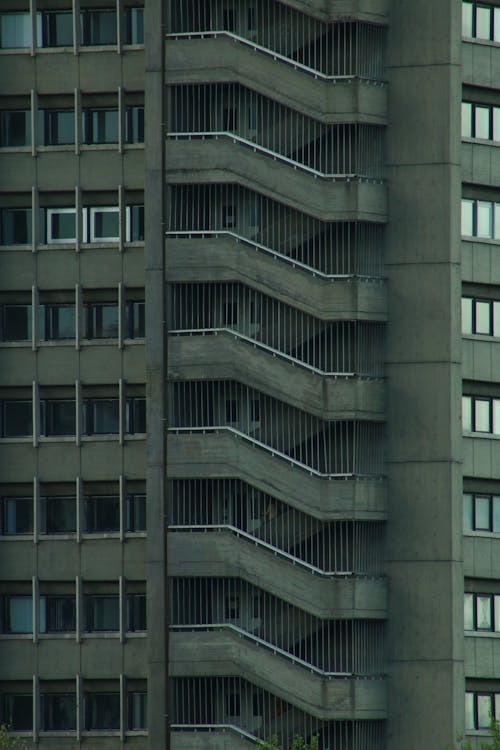 Staircase of a Tall Building