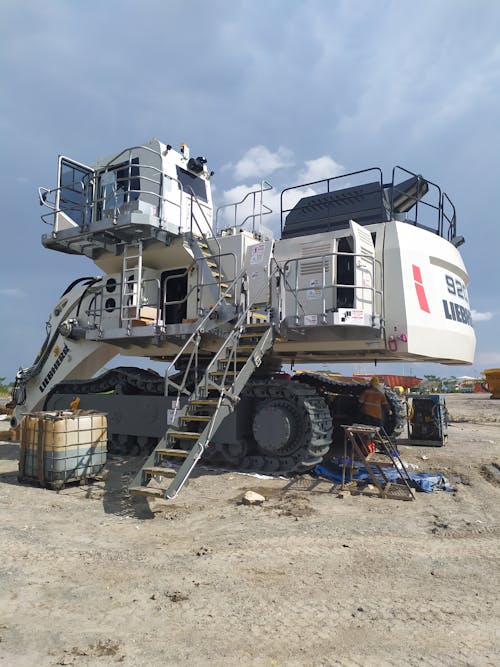 Heavy Equipment on a Construction Site 