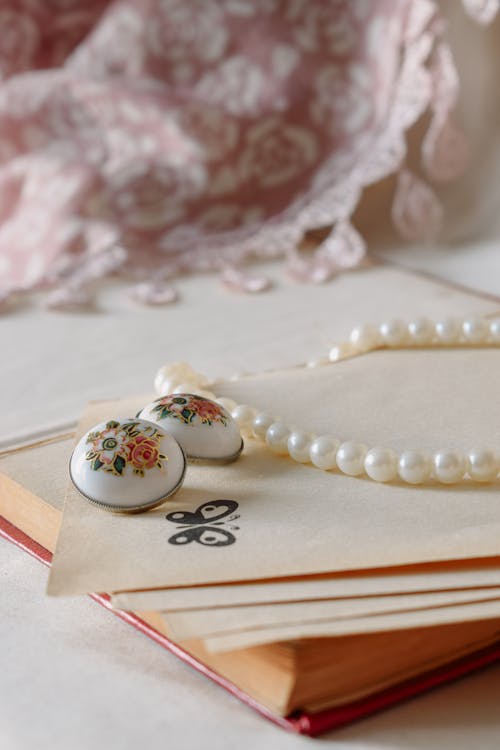 Immagine gratuita di accessori, avvicinamento, collana di perle